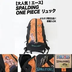 【新品】 スポルディング ONE PIECE リュック エース メラメラの実