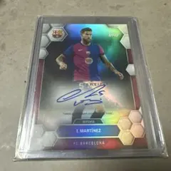 I. MARTÍNEZ 直筆サインカード Topps Fan Set