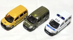 ニコアンド　Renault Kangoo ミニカー 3台セット