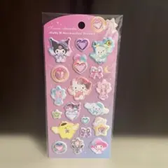 サンリオキャラクターズ　　ジュエルマシュマロステッカーズ　　マジカルジュエリー