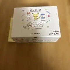 3coins スリコ　ポケピース　zipバック