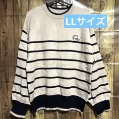 しまむら MUMU&CO ボーダー ニット セーター