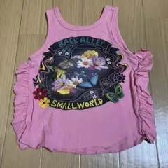 ブーフーウー バックアレイ タンクトップ ピンク 90cm