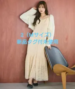 【セール価格以下】 ココディール レースキャミワンピース