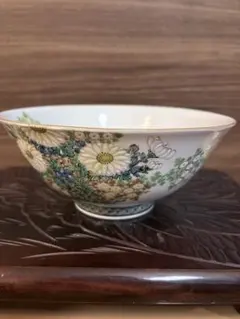 京焼　御室窯　仁清撫子平茶碗　青海波　夏茶碗　共箱 京焼 御室窯 仁清撫子平茶碗 青海波 夏茶碗 共箱 - メルカリ
