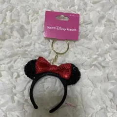 ディズニー カチューシャキーチェーン ミニーちゃん　ミニーマウス