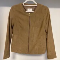 最終値下げ！ノーカラージャケット❃︎ベージュ❃︎