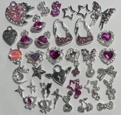 No.483 ネイルパーツ　デコパーツ　まとめ売り　セット