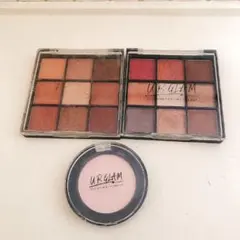 URGLAM アイシャドウパレット ナチュラルスキンパウダー　セット