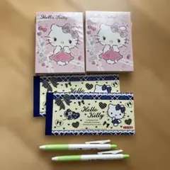 Hello Kitty メモ用紙とペンセット