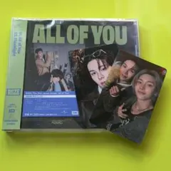 ショウタロウ ウォンビン All of You トレカ 通常盤 ユニット CD