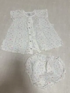 プチバトー 12m フルーツ柄セットアップ