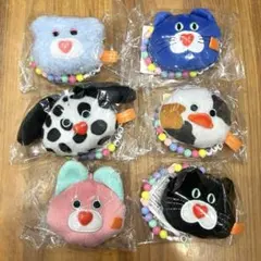 mojojojo ビーズチェーン付き フェイスマスコット2 全6種セット