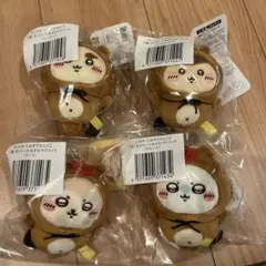 ちいかわ　たぬきだもんくじ　C賞　シーサー　ラッコ　くりまんじゅう　モモンガ