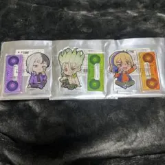 Dr.stone 描き起こしアクリルスタンド　石神千空&あさぎりゲン&七海龍水