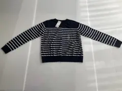 ユニクロのUVカットボーダークルーネットカーディガン(長袖)