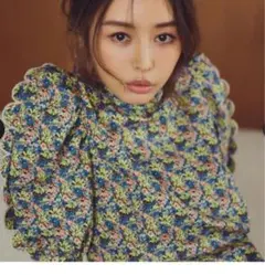 Mystrada 花柄スカラップブラウスのサムネイル