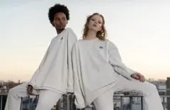 moussy adidas ダメージ加工 オーバーサイズ スウェット