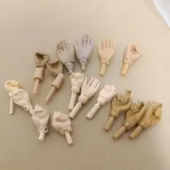 1/6 男性ハンドパーツB ドール TBリーグ ホットトイズ - メルカリ