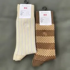 新品未使用　ユニクロJW ANDERSON メンズソックス 25-27cm 2足