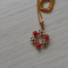珊瑚ペンダント？
