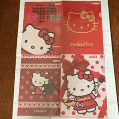 ハローキティ クリアファイル 4枚セット