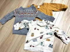 H&M ベビー服　セーター　トップス　サイズ80 男の子　冬服