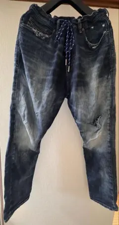 DIESEL ダメージデニムパンツ