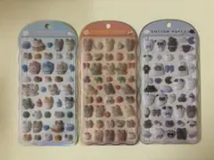 【新品未開封】COTTON PUFFYキャラクターシール 3種セット