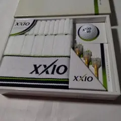 新品未使用、XXIO ゴルフギフトセット タオル ボール ティーのサムネイル