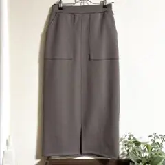 【美品】タイトスカート M グレー