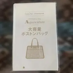 GROW3月号付録 Aquascutum大容量ボストンバッグ