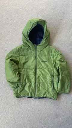 mont-bell フード付きリバーシブル中綿コート