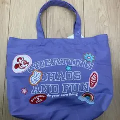 ディズニー　　　　ミニーちゃん　トートバッグ　手提げ袋　レッスンバッグ