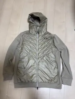 Oakley ベージュ フード付き中綿ジャケット　JPN XL