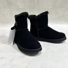 新品✨ Skechers スケッチャーズ ムートンブーツ ブラック 23