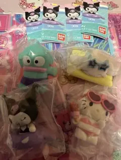 サンリオ♡みんなでプールフィギュア♡ガチャガチャ