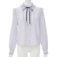 Secret Honey シークレットハニー レーススタンドリボンブラウス