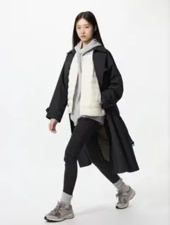 ヒートテックウルトラストレッチレギンスパンツ/XL/UNIQLO／丈長め＋