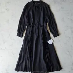 新品✨カラルス　喪服　礼服　ワンピース　春夏　ブラックフォーマル　フレア