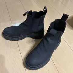 H&M ブラック サイドゴアブーツ