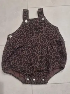 FMB バースデイ サロペット レオパード ロンパース 80cm