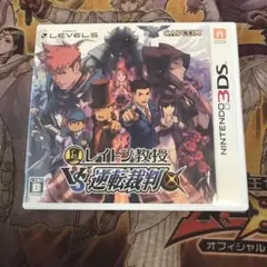 レイトン教授vs逆転裁判　3DS ソフト
