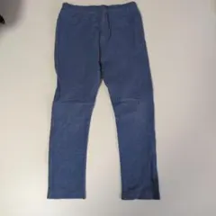 青　レギンス ポケット付き