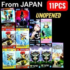 ONE PIECE Figure Bulk Lot 11pcs Japan