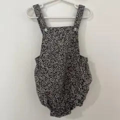 リトルコットンクローズ 花柄ロンパース 80-90㎝