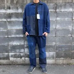 【未使用タグ付き】無印良品 つながる服 デニム セットアップ《完売品》