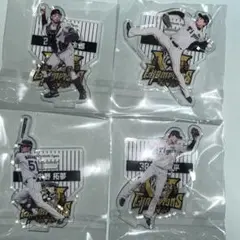 阪神タイガース 優勝 アクスタくじ 4点セット ①