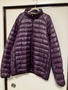 ユニクロ　ダウンジャケット　パープル　XL