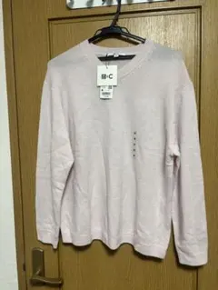 UNIQLO C ベビーピンク Vネックセーター カシミヤ
